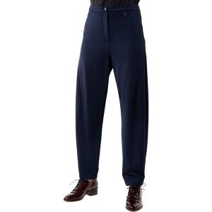 Spodnie w kolorze granatowym. Niebieskie spodnie z wysokim stanem marki Deni Cler, z denimu. W wyprzedaży za 329,95 zł.