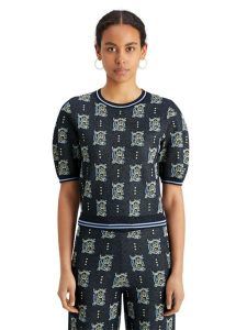 Scotch & Soda Koszulka w kolorze granatowym rozmiar: M. Niebieskie bluzki Scotch & Soda, m, bez wzorów, bez kołnierzyka, bez ramiączek. Za 149,31 zł.