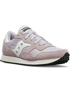 Saucony Skórzane sneakersy w kolorze szaro-jasnoróżowym rozmiar: 39. Różowe trampki Saucony, bez wzorów, bez zapięcia. Za 304,99 zł.