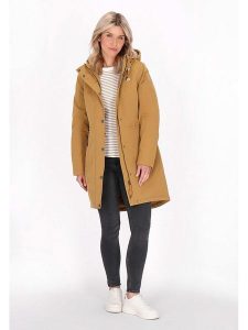 Schmuddelwedda Parka w kolorze jasnobrązowym rozmiar: XS. Brązowe płaszcze Schmuddelwedda, xs, bez wzorów, bez kaptura. Za 460,12 zł.
