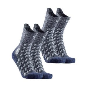 Skarpety trekkingowe dla doroslych Therm-ic Trekking Cool Crew zestaw 2 par. Niebieskie skarpetki THERM-IC, bez wzorów. Za 224,00 zł.