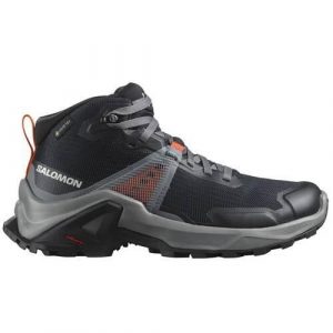 Buty trekkingowe damskie Salomon Raise Mid Gtx J Gore-tex. Czarne buty trekkingowe Salomon, z gore-texu, za kostkę, bez zapięcia. Za 495,00 zł.