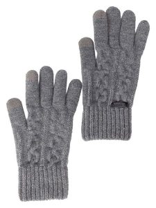 Roadsign Rękawiczki w kolorze jasnoszarym rozmiar: onesize. Szare rękawiczki Roadsign, bez wzorów, prążkowane. Za 26,99 zł.