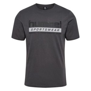 Koszulka Hummel Legacy Carson. Czarne bluzki Hummel, s, bez wzorów, sportowe, bez kołnierzyka, bez ramiączek. Za 153,50 zł.