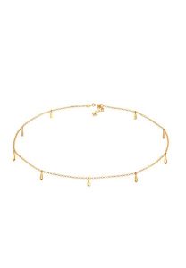 Elli Damski naszyjnik z kroplami Geo Look, srebro: 925 Sterling Silver Naszyjniki 1 ct. Szare naszyjniki Elli, srebrne. Za 249,89 zł.