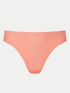 Chantelle Stringi Pulpies C22HG9 Koralowy. Pomarańczowe stringi Chantelle, bez wzorów, z syntetyku. Za 39,99 zł.