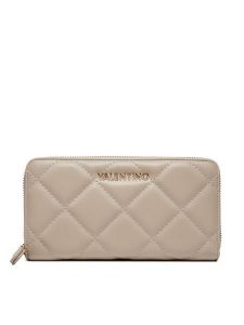 Valentino Portfel Ocarina VPS3KK155R Écru. Białe portfele Valentino, bez wzorów, ze skóry. Za 289,99 zł.