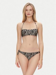 Emporio Armani Bikini EW000798 AF12190 FC125 Czarny. Czarne bikini Emporio Armani, bez wzorów, z syntetyku. Za 309,99 zł.