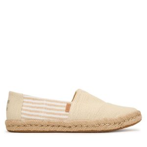 Espadryle Toms. Brązowe espadryle Toms, bez wzorów, bez obcasa. Za 349,99 zł.