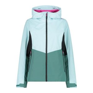 Kurtka damska turystyczna CMP 35Z6216. Zielone kurtki CMP, xs, bez wzorów, bez kaptura. W wyprzedaży za 559,00 zł.