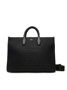 BOSS Torebka 50552463 Czarny. Czarne torebki klasyczne Boss, bez wzorów, z materiału, bez dodatków. Za 659,99 zł.