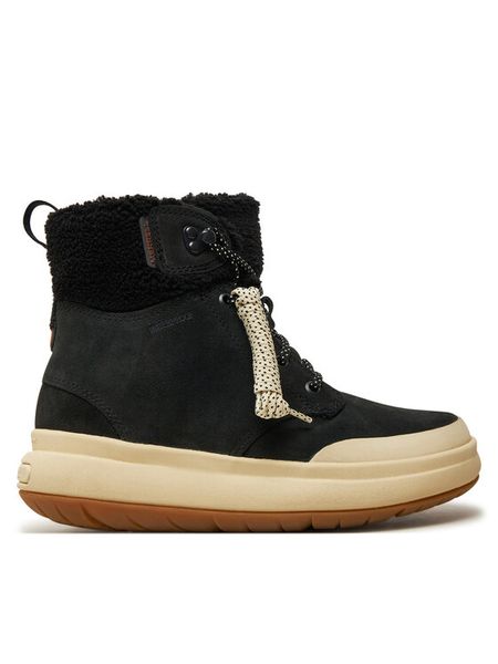 Merrell Śniegowce Marquette Thermo Lace Wp J007056 Czarny. Czarne buty zimowe Merrell, ze skóry, bez obcasa, bez zapięcia. Za 649,99 zł.