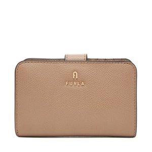 Portfel Furla. Brązowe portfele Furla, bez wzorów. Za 449,99 zł.