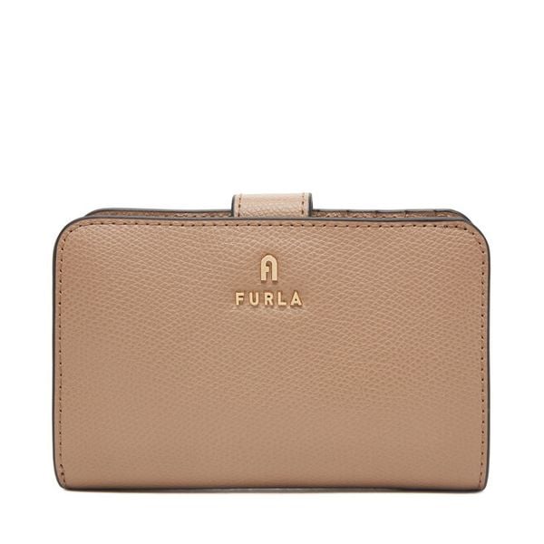 Portfel Furla. Brązowe portfele Furla, bez wzorów. Za 449,99 zł.