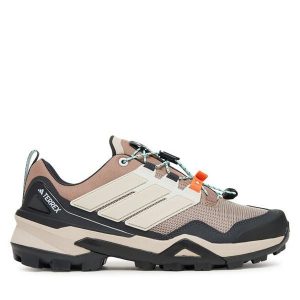Trekkingi adidas. Brązowe buty sportowe ADIDAS, bez wzorów, bez zapięcia, trekkingowe, Adidas Terrex. Za 459,99 zł.