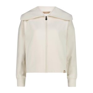 Kurtka damska z zamkiem z przodu CMP. Białe swetry klasyczne CMP, bez kołnierzyka. Za 340,00 zł.