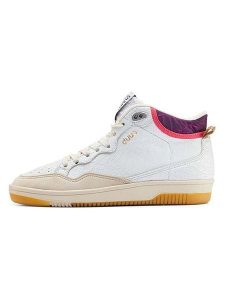 DUUO Sneakersy "Grand Slam 018" w kolorze biało-fioletowym rozmiar: 41. Białe trampki DUUO, bez wzorów, za kostkę, bez zapięcia. Za 260,96 zł.