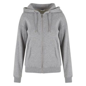 Bluza Rozpinana Damska. Szare bluzy Urban Classics, xs, bez wzorów, bez kaptura. Za 137,99 zł.