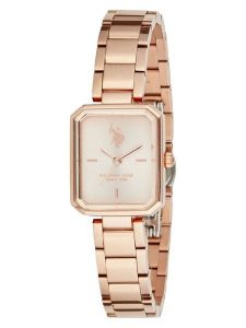 U.S. Polo Assn. Zegarek kwarcowy w kolorze różowozłotym rozmiar: onesize. Czerwone, analogowe zegarki U.S. Polo Assn. Za 217,99 zł.