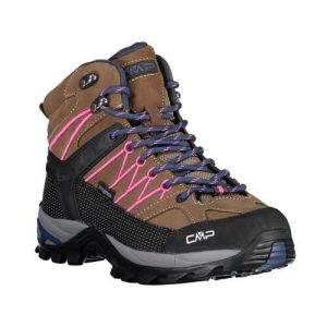 Buty trekkingowe damskie CMP Rigel Mid Wp. Niebieskie buty trekkingowe CMP, z materiału, bez zapięcia. Za 559,99 zł.