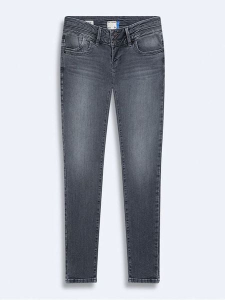 LTB Dżinsy "Julita" - Skinny fit - w kolorze szarym rozmiar: W26/L30. Szare jeansy LTB, z aplikacjami. Za 173,29 zł.