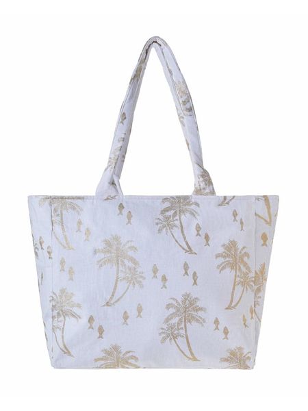 BLE Shopper bag w kolorze białym - 42 x 35 x 20 cm rozmiar: onesize. Białe shopper bag BLE, bez wzorów, z materiału, na ramię, bez dodatków. Za 54,95 zł.
