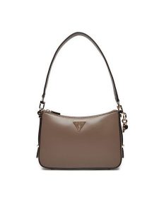 Guess Torebka HWVG94 93180 Brązowy. Brązowe torebki klasyczne Guess, z aplikacjami, ze skóry, bez dodatków. Za 289,99 zł.