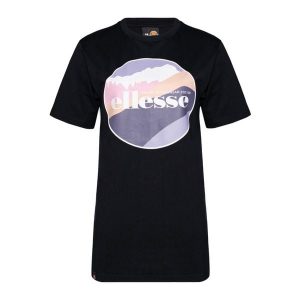Koszulka damska Ellesse Shabunda. Czarne koszulki sportowe Ellesse, bez wzorów, bez ramiączek. Za 76,99 zł.