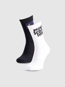 4F Skarpety casual za kostkę (2-pack) damskie - multikolor 39-42. Skarpetki 4f, bez wzorów, z materiału. Za 49,99 zł.