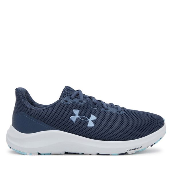 Buty do biegania Under Armour. Niebieskie buty sportowe Under Armour, bez wzorów, bez zapięcia, do biegania. Za 219,99 zł.