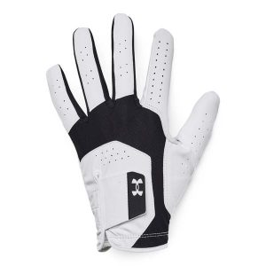 Rękawiczki golfowe Under Armour Iso-Chill. Białe rękawiczki Under Armour, bez wzorów. Za 145,50 zł.