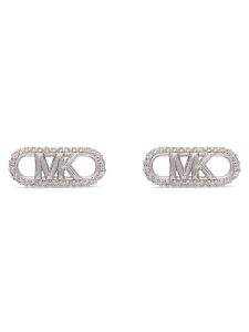 Michael Kors Kolczyki MKC1657CZ040 Srebrny. Szare kolczyki Michael Kors, srebrne. Za 299,99 zł.