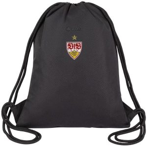 Torba sportowa VfB Stuttgart 2021/22. Czarne torby podróżne i sportowe JAKO, bez wzorów, z poliesteru, na ramię. Za 98,53 zł.