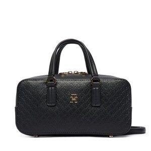 Torebka Tommy Hilfiger. Czarne torebki klasyczne TOMMY HILFIGER, bez wzorów, bez dodatków. Za 649,99 zł.