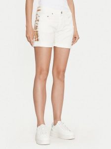 Please Szorty jeansowe Unbleached D0G8CV9W8L Écru Regular Fit. Szorty Please, bez wzorów, z bawełny. Za 289,99 zł.