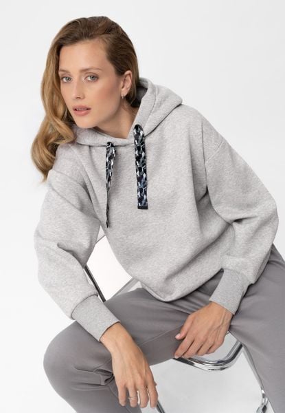 Bluza z kapturem B-ROSI. Szare bluzy Volcano, s, bez wzorów, z bawełny, z kapturem. Za 169,99 zł.