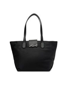 KARL LAGERFELD Torebka A3W30029 Czarny. Czarne torebki klasyczne KARL LAGERFELD, bez wzorów, ze skóry, bez dodatków. Za 669,99 zł.