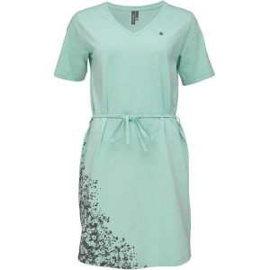 Sukienka damska LOAP Aurora, S. Zielone sukienki ZEAGLE, s, bez wzorów, z tkaniny, sportowe, bez kołnierzyka, bez ramiączek, sportowe. Za 158,99 zł.