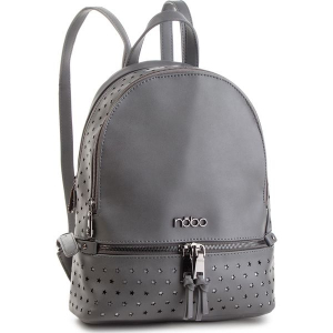 Plecak NOBO - NBAG-F2450-C019 Szary. Plecaki marki NOBO. W wyprzedaży za 159,00 zł.