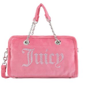 Torebka Juicy Couture. Czerwone torebki klasyczne Juicy Couture, bez wzorów, bez dodatków. Za 329,99 zł.