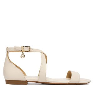 Sandały MICHAEL Michael Kors. Sandały MICHAEL Michael Kors, bez wzorów, bez obcasa, na płaskiej podeszwie, bez zapięcia. Za 589,99 zł.