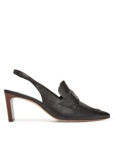 HÖGL Półbuty Gwen 9-106820 Czarny. Czarne półbuty HÖGL, bez wzorów, ze skóry, bez obcasa, na obcasie, bez zapięcia. Za 499,99 zł.