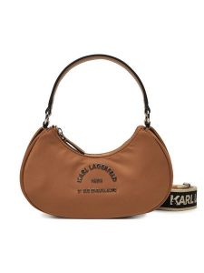 KARL LAGERFELD Torebka A2W30086 Brązowy. Brązowe torebki klasyczne KARL LAGERFELD, bez wzorów, z materiału, bez dodatków. Za 469,99 zł.