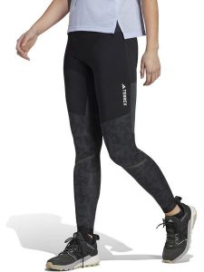 Adidas Legginsy "Agravic" w kolorze czarnym do biegania rozmiar: 42. Czarne legginsy ADIDAS, bez wzorów, z materiału. Za 153,71 zł.