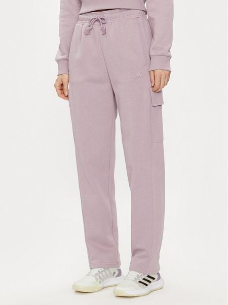 Adidas Spodnie dresowe ALL SZN Fleece Cargo IW1216 Fioletowy Loose Fit. Fioletowe spodnie dresowe ADIDAS, m, bez wzorów, z bawełny. Za 279,99 zł.