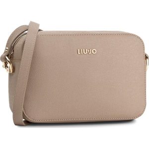 Torebka LIU JO - S Cross Body Manhat A18092 E0499 Arenaria 71316. Brązowe torebki klasyczne marki Liu Jo. W wyprzedaży za 309,00 zł.