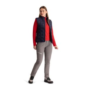 Trespass Skylar - Polar damski At100 Red. Czerwone kurtki Trespass, bez wzorów, z polaru, bez kaptura. Za 225,99 zł.