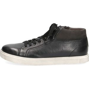 Caprice Skórzane sneakersy "Neo" w kolorze czarnym rozmiar: 44. Czarne trampki Caprice, bez wzorów, ze skóry, bez zapięcia. Za 104,64 zł.