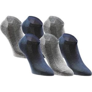 Skarpetki Tastic 6-pak Giftbox Szaro-granatowy Mix 35-38. Niebieskie skarpetki ATTIQ, bez wzorów, z materiału. Za 152,99 zł.