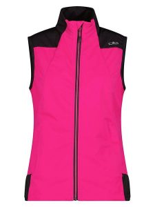 Cmp Kamizelka funkcyjna w kolorze różowo-czarnym rozmiar: 38. Różowe kamizelki CMP, bez wzorów, bez kołnierzyka, bez ramiączek, bez kaptura. Za 164,02 zł.